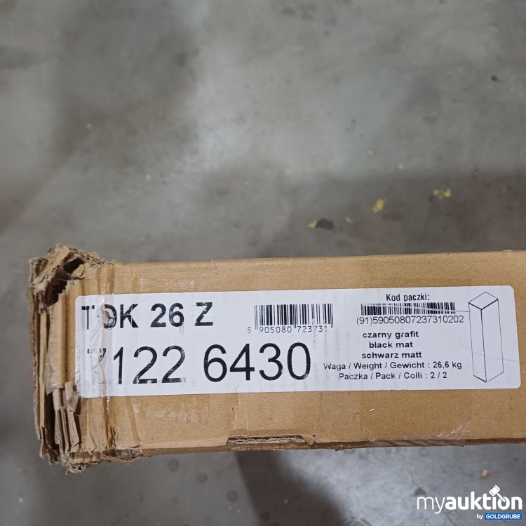 Artikel Nr. 467359 Artikel Nr. 467359: TDK 26 Z schwarz matt 26,6 kg