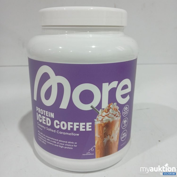 Artikel Nr. 477359 Artikel Nr. 477359: More Protein Iced Coffee Creamy Salted Caramellow 500g