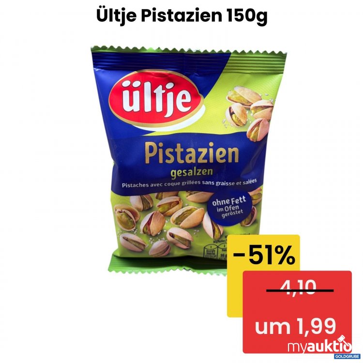 Artikel Nr. 522359: Ültje Pistazien 150g