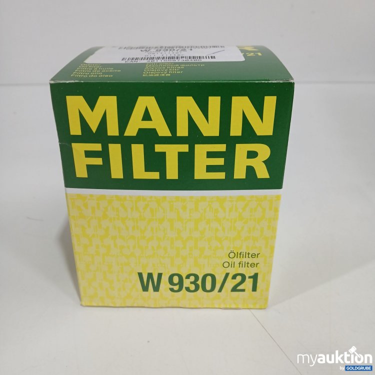 Artikel Nr. 818359: Mann Filter Ölfilter W930/21