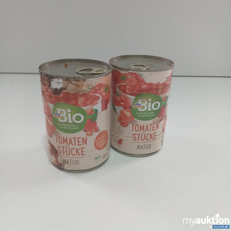 Artikel Nr. 834359 Artikel Nr. 834359: Bio Tomaten Stücke Natur 2x400g