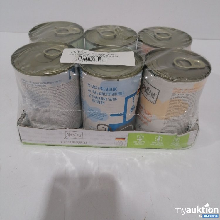 Artikel Nr. 844359 Artikel Nr. 844359: Mjamjam Katzenfutter Mixpaket III 6X400g