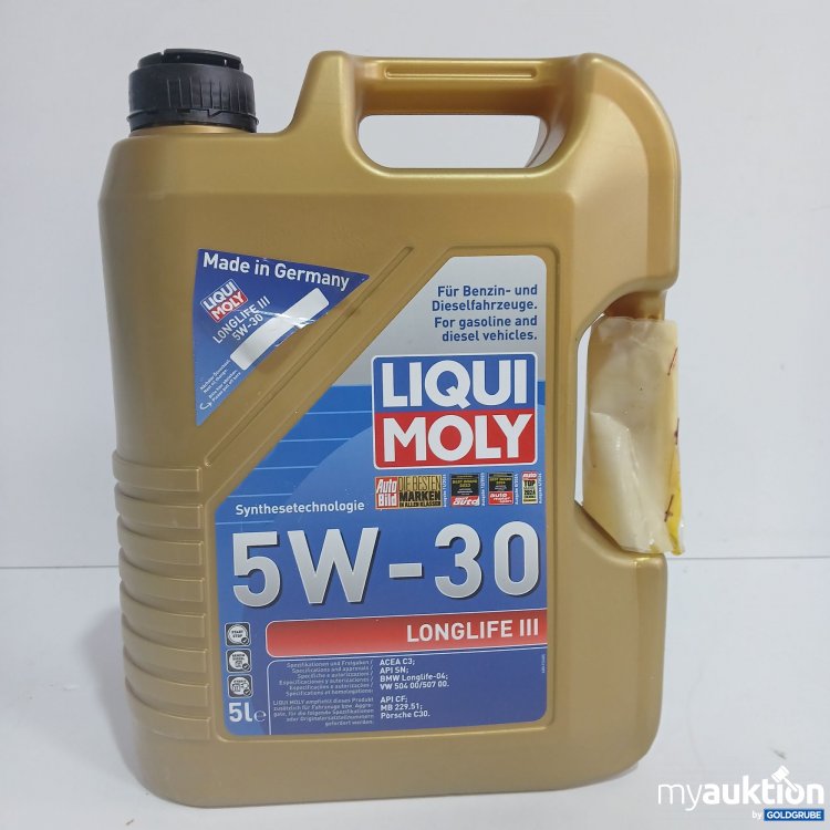 Artikel Nr. 848359: Liqui Moly 5W-30 Longlife III 5L 