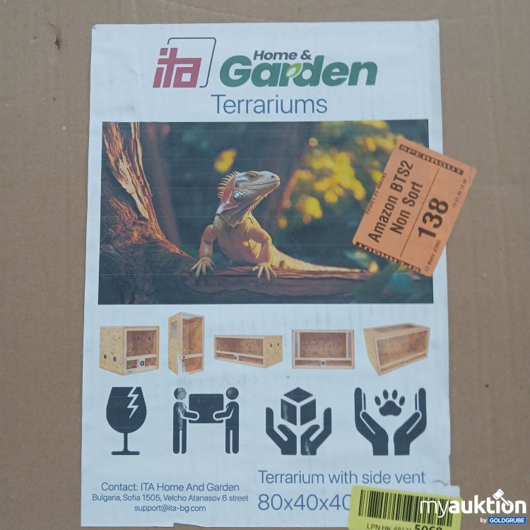 Artikel Nr. 982359: Home&Garden Terrariums 80x40x40