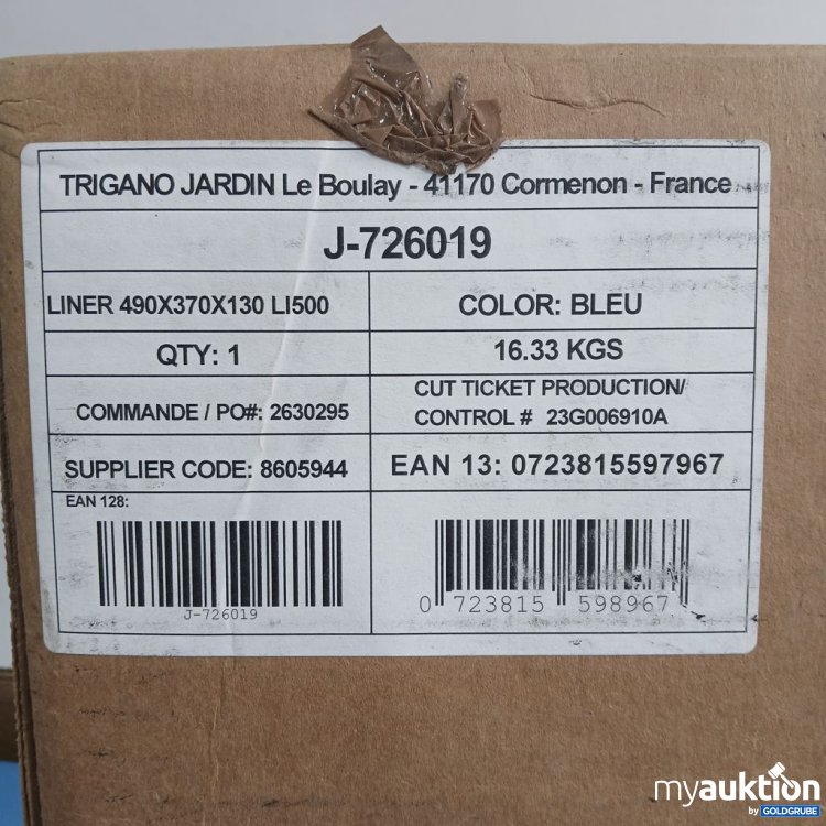 Artikel Nr. 442360: Trigano Jardin Le Boulay Liner 490x370x130 LI500