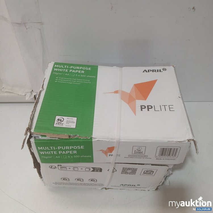 Artikel Nr. 466360 Artikel Nr. 466360: PPLITE Multi-Purpose White Paper 70 g/m² A4 500Sheets 5x