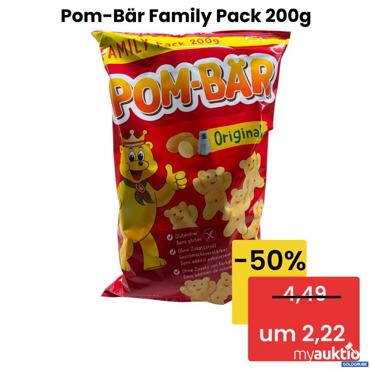 Artikel Nr. 522360 Artikel Nr. 522360: Pombären Family Pack 200g