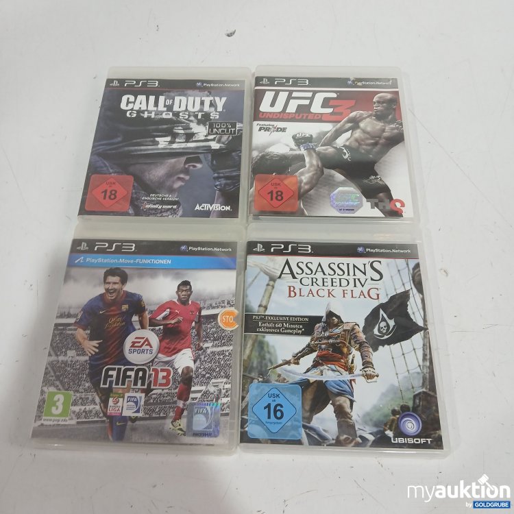 Artikel Nr. 525360 Artikel Nr. 525360: PS3 Spiele 4Stk