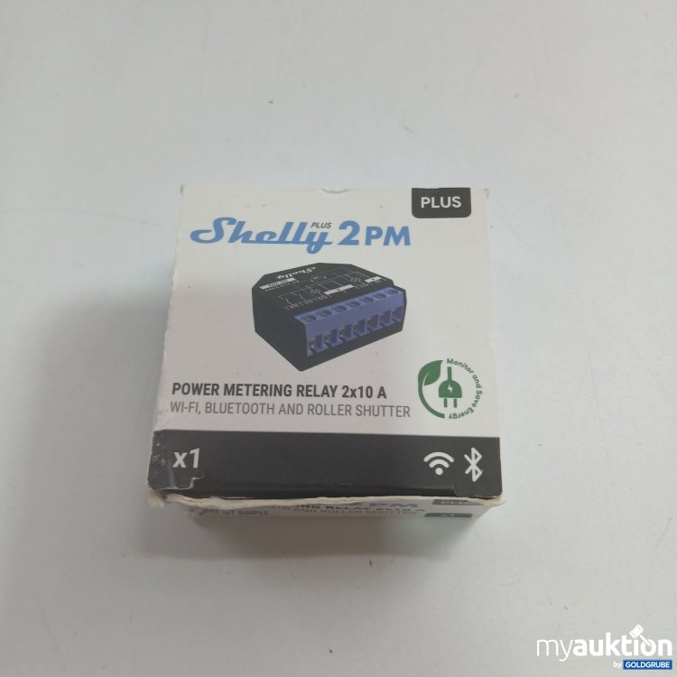 Artikel Nr. 825360 Artikel Nr. 825360: Shelly Plus 2PM Power Metering Relay 2x10A