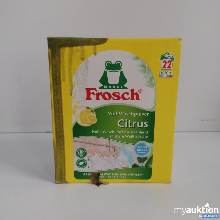 Artikel Nr. 827360 Artikel Nr. 827360: Frosch Vollwaschpulver Citrus 22 Waschgänge