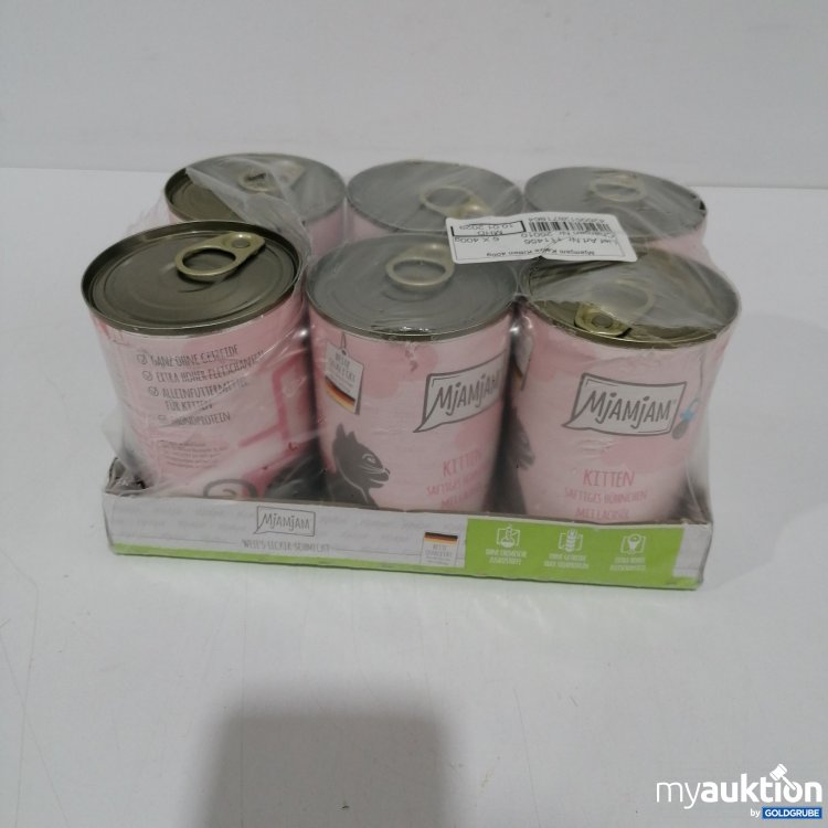 Artikel Nr. 844360: Mjamjam Kitten Saftiges Hühnchen mit Lachsöl 6x400g
