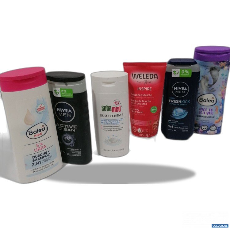 Artikel Nr. 886360: Diverses Dusch Zubehör 6Stk 300ml
