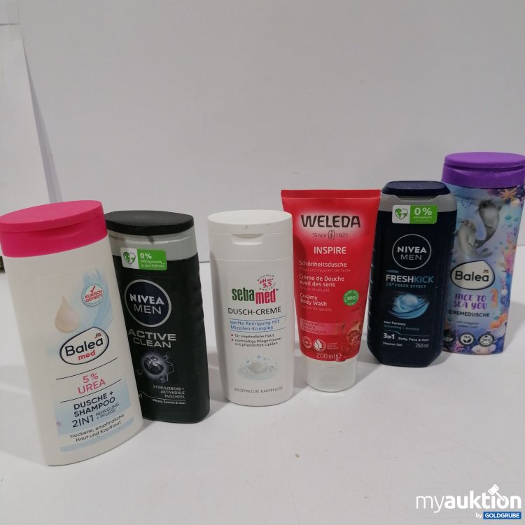 Artikel Nr. 886360: Diverses Dusch Zubehör 6Stk 300ml