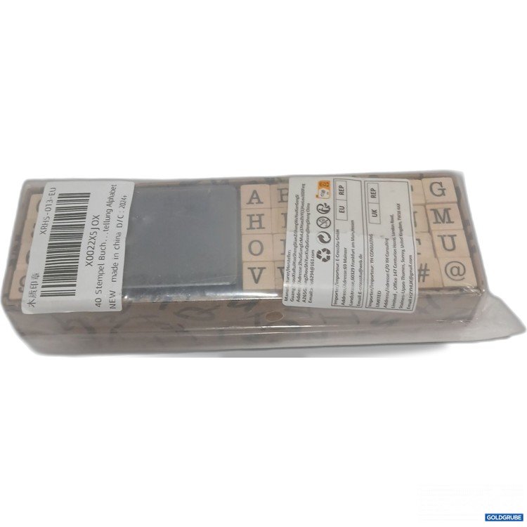 Artikel Nr. 887360: 40 Stück Buchstaben Stempel Set