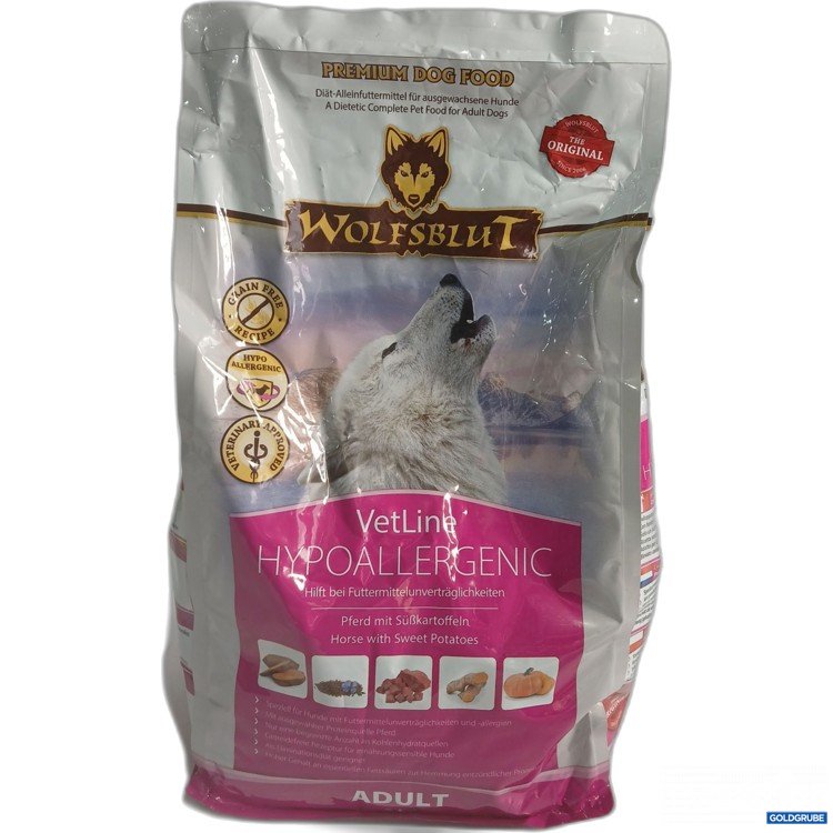 Artikel Nr. 958360: Wolfsblut VetLine Hypoallergenic Adult Pferd mit Süßkartoffel 2kg 