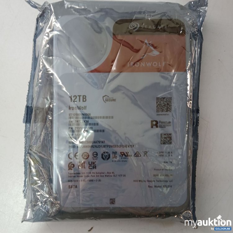 Artikel Nr. 964360 Artikel Nr. 964360: Seagate IronWolf 12TB Festplatte