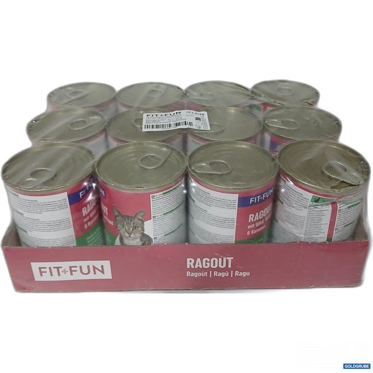 Artikel Nr. 978360 Artikel Nr. 978360: FIT+FUN Ragout Katzenfutter 12x415 g