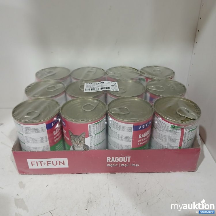 Artikel Nr. 978360 Artikel Nr. 978360: FIT+FUN Ragout Katzenfutter 12x415 g