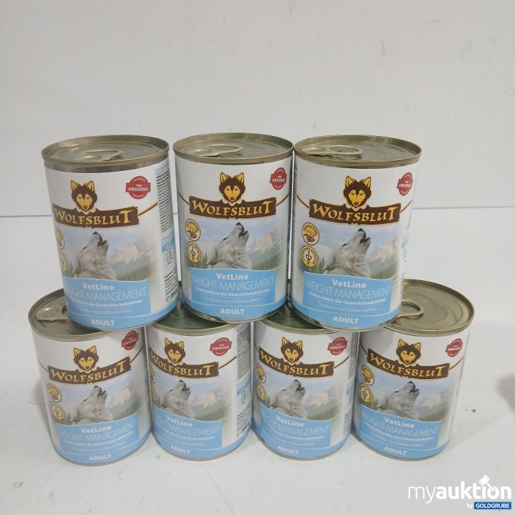 Artikel Nr. 986360: Wolfsblut Vetline Hundefutter weight Management Adult 7x395g 