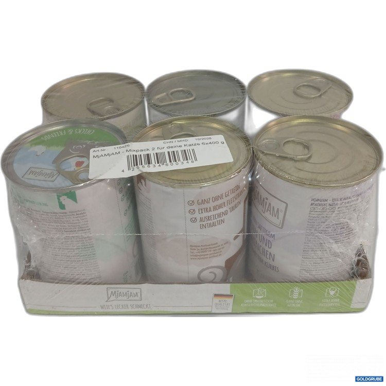 Artikel Nr. 990360 Artikel Nr. 990360: Mjamjam Katzenfutter Mixpaket 2 6x400g