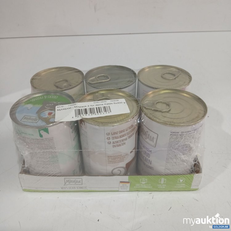 Artikel Nr. 990360 Artikel Nr. 990360: Mjamjam Katzenfutter Mixpaket 2 6x400g