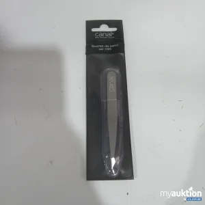 Auktion canal Haarpinzette runde Spitze satin rostfrei 2077-02