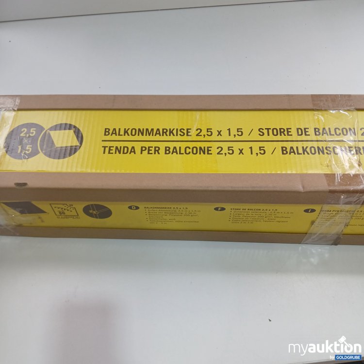 Artikel Nr. 438361: Balkonmarkise 2,5x1,5