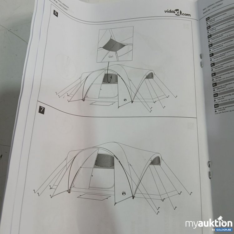 Artikel Nr. 442361: vidaXL Zelt 4009462.A