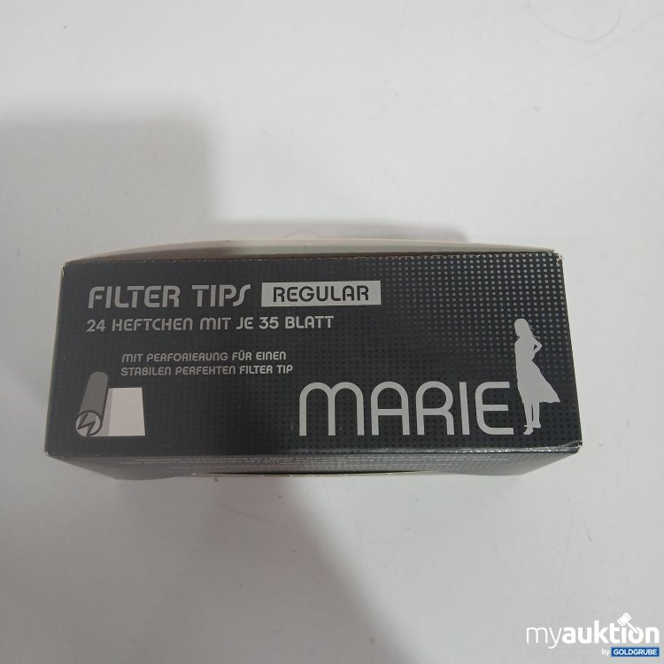 Artikel Nr. 832361 Artikel Nr. 832361: Marie Filter Tips Regular 24 Heftchen mit je 35 Blatt