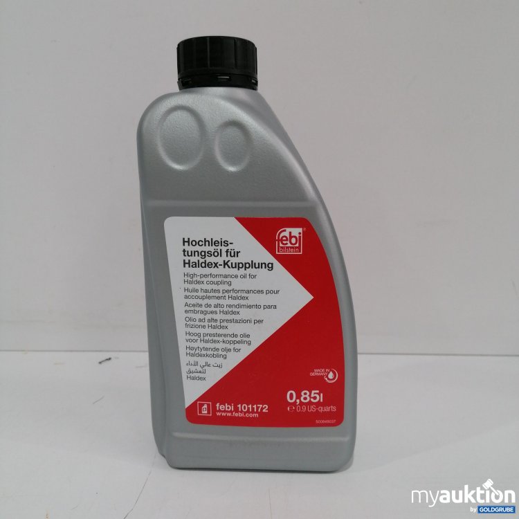 Artikel Nr. 850361: Febi Billstein Hochleistungsöl für Haldex Kupplung 0.85l