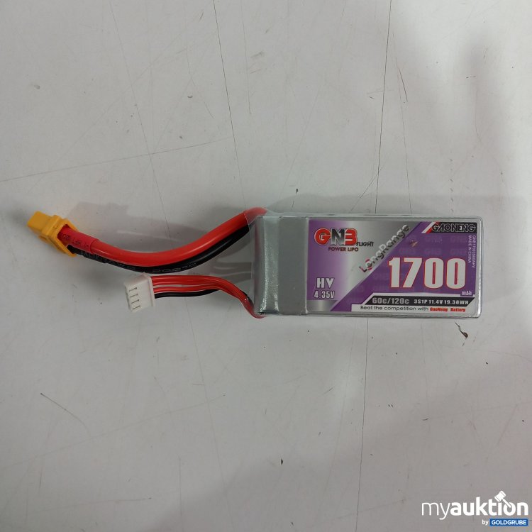 Artikel Nr. 868361: GNB Flight Power Lipo Battery 1700