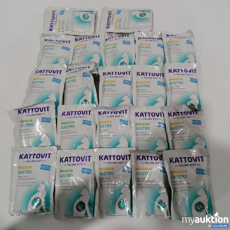 Artikel Nr. 890361 Artikel Nr. 890361: Katovit Feline Diet Gasto Huhn & Pute mit Reis 22x85g