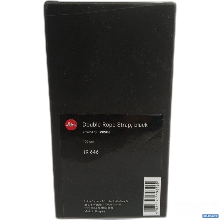 Artikel Nr. 920361: Leica Double Rope Strap black 100cm 