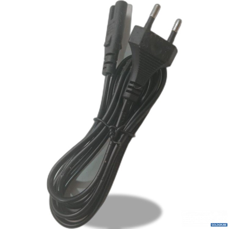 Artikel Nr. 933361: Netzkabel Schwarz Typ CEE 7/16 auf DC-Stecker