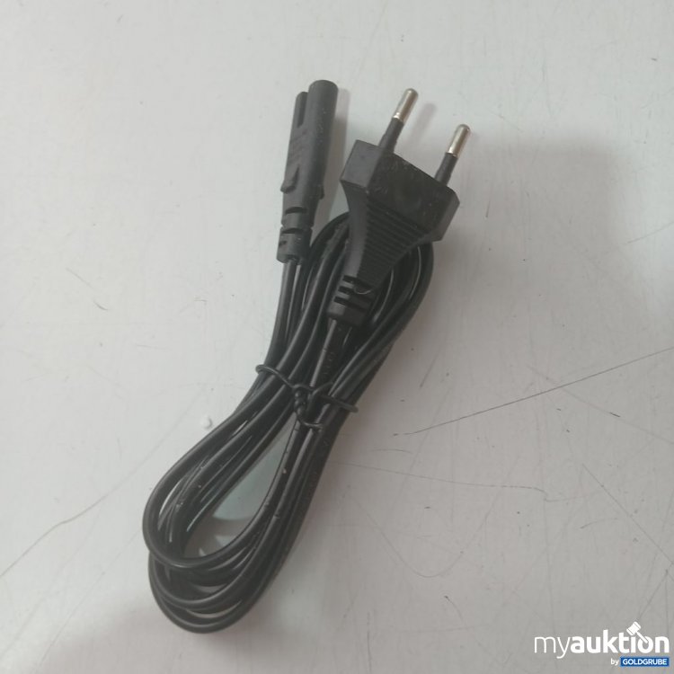 Artikel Nr. 933361: Netzkabel Schwarz Typ CEE 7/16 auf DC-Stecker