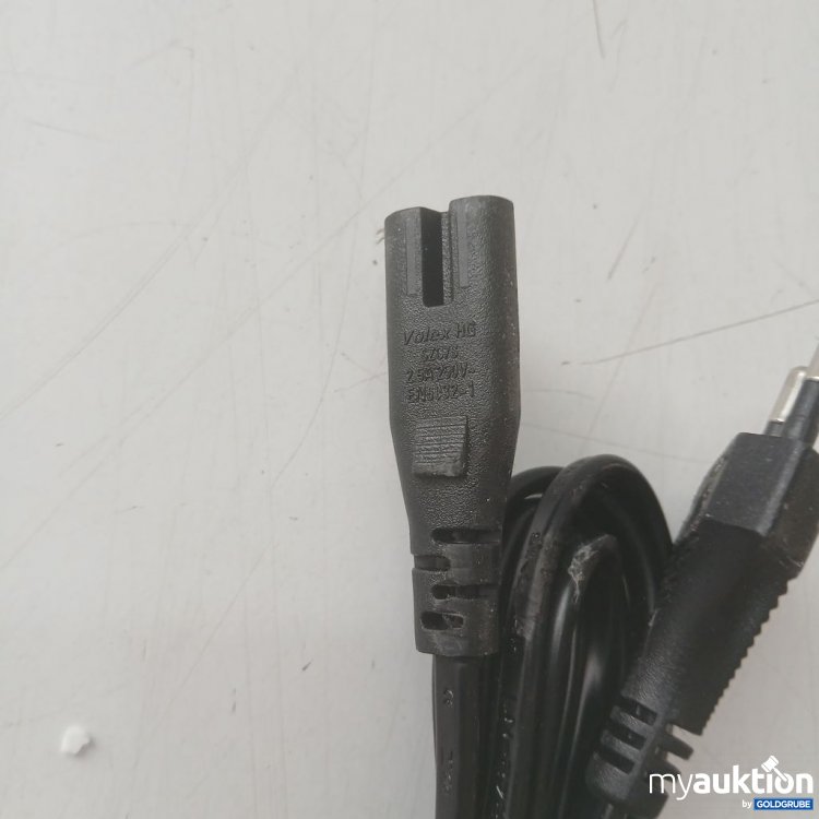 Artikel Nr. 933361: Netzkabel Schwarz Typ CEE 7/16 auf DC-Stecker