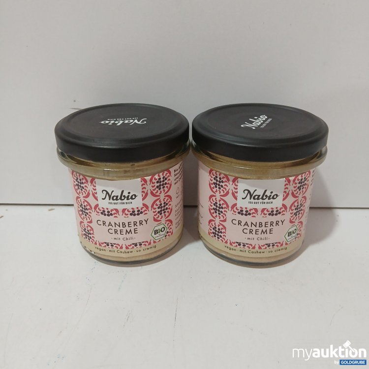 Artikel Nr. 955361: Nabio Cranberry Creme mit Chilli je 135g 2er Set
