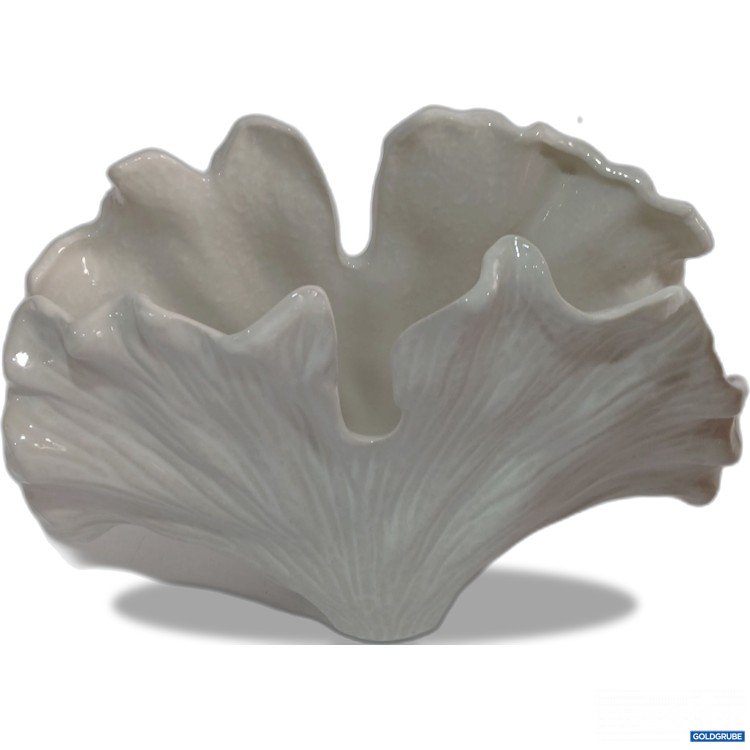 Artikel Nr. 970361 Artikel Nr. 970361: Westwing Collection Gingko Vase 32x15 H23,5cm Stoneware, Off white DEL3ZHH01-101