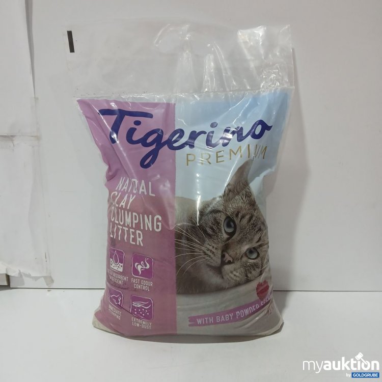 Artikel Nr. 973361 Artikel Nr. 973361: Tigerino Premium Naturton Katzenstreu 12kg