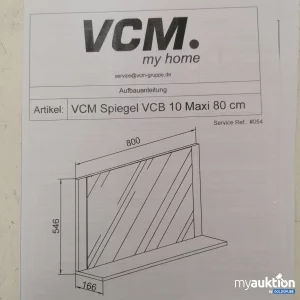 Artikel Nr. 726361: VCM Wandspiegel VCB 10 Maxi