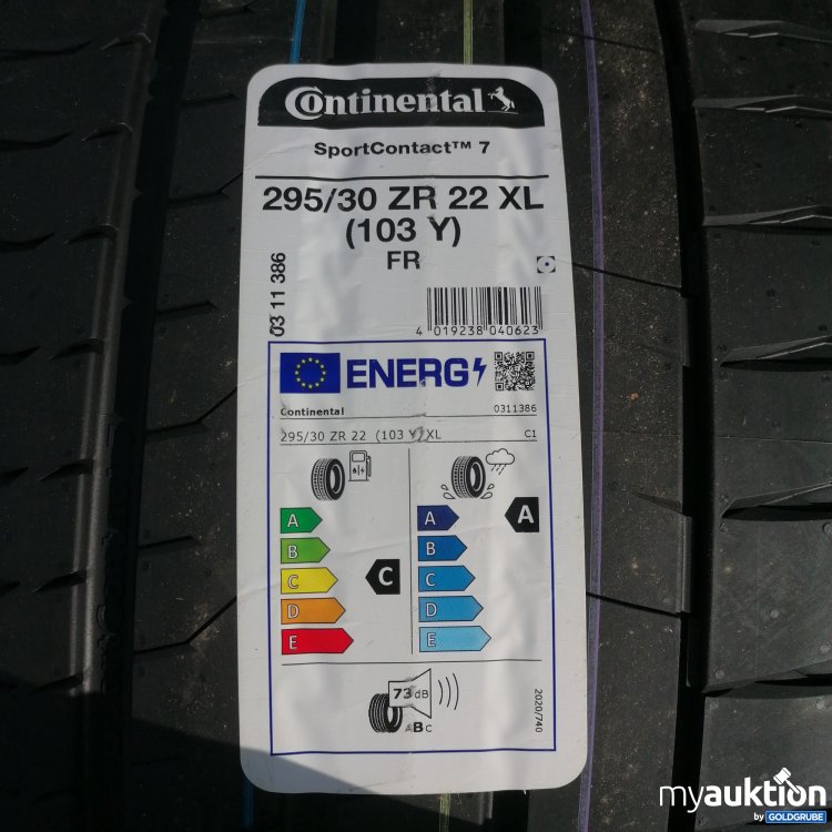 Artikel Nr. 440362 Artikel Nr. 440362: Continental Sport Contact 7 295/30 ZR 22 XL