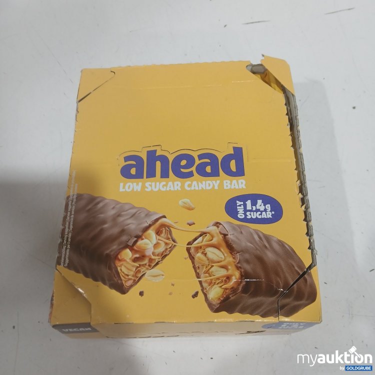 Artikel Nr. 477362 Artikel Nr. 477362: ahead Low Sugar Candy Bar salted Peanut Caramel 16x35g