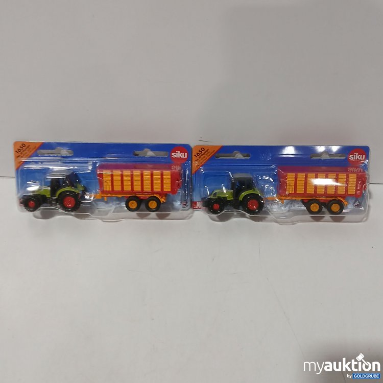Artikel Nr. 523362: Siku Claas mit Silagewagen 2er Set
