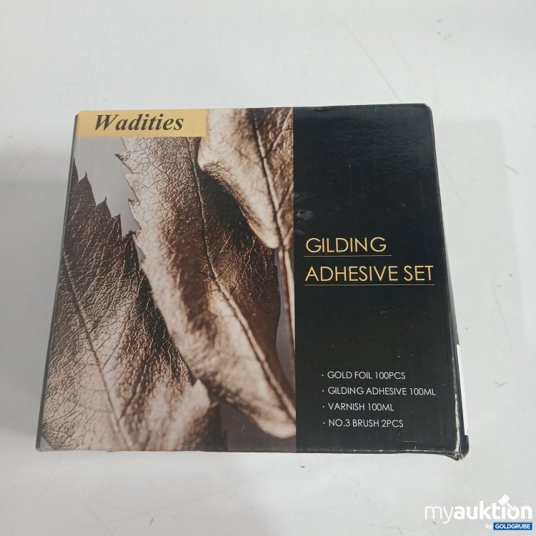 Artikel Nr. 858362 Artikel Nr. 858362: Wadities Gilding Adhesive Set Gold Foil Set 100Stk