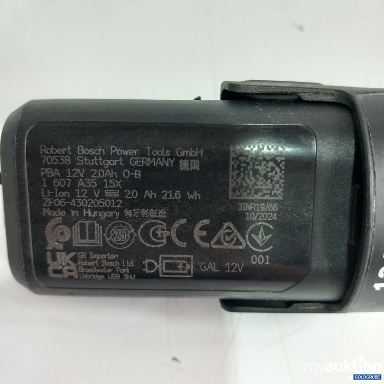 Artikel Nr. 868362: Bosch Akku 12V 2,0 Ah