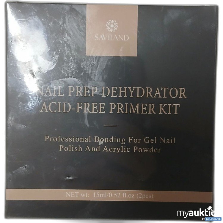 Artikel Nr. 884362 Artikel Nr. 884362: Saviland Nail Prep Dehydrator Acid-Free Primer Kit 2x15ml