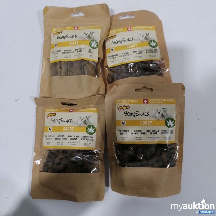 Artikel Nr. 890362: DeliBest HempSnack diverse Sorten 3x100g 1x90g