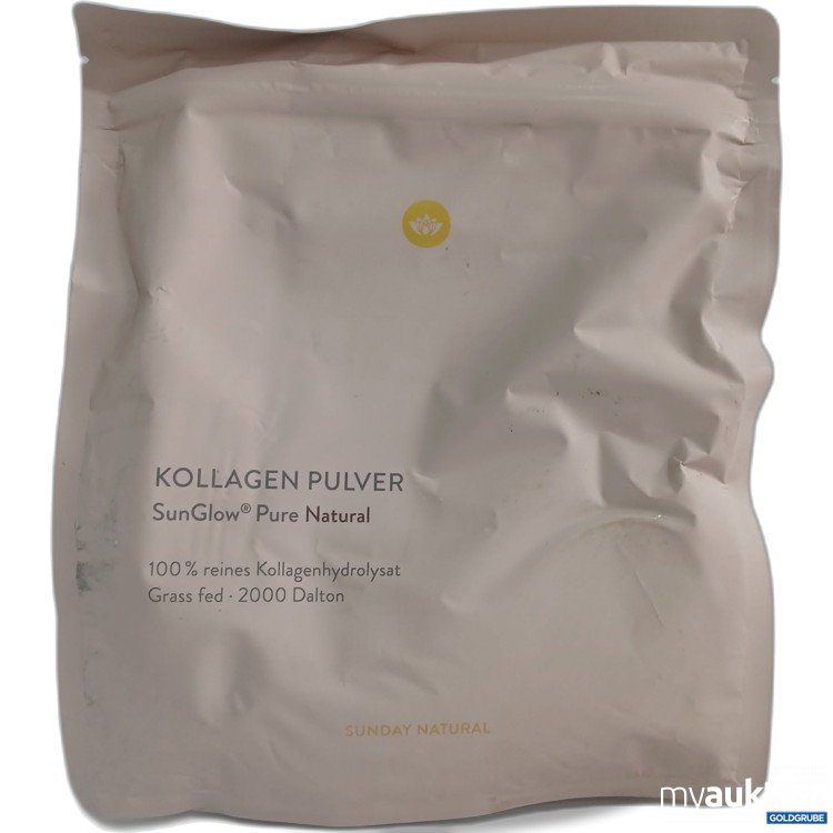 Artikel Nr. 959362: Sunday Natural Kollagen Pulver SunGlow Pure Natural 450g 
