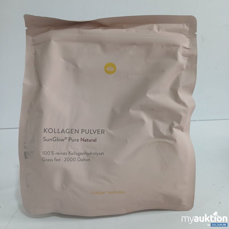 Artikel Nr. 959362: Sunday Natural Kollagen Pulver SunGlow Pure Natural 450g 