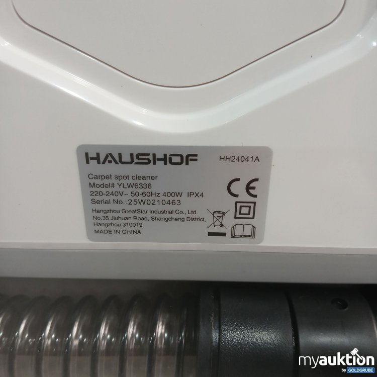 Artikel Nr. 970362 Artikel Nr. 970362: Haushof Carpet Spot Cleaner YLW6336